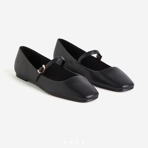 H&M Mary Jane Square Toe Flats